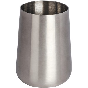 Wenko Zahnputzbecher Solid aus Edelstahl mit satinierter Oberfläche.