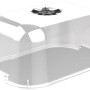 Elho Anzuchthaus S Green Basics Transparent aus Recycling-Kunststoff, Nahaufnahme.