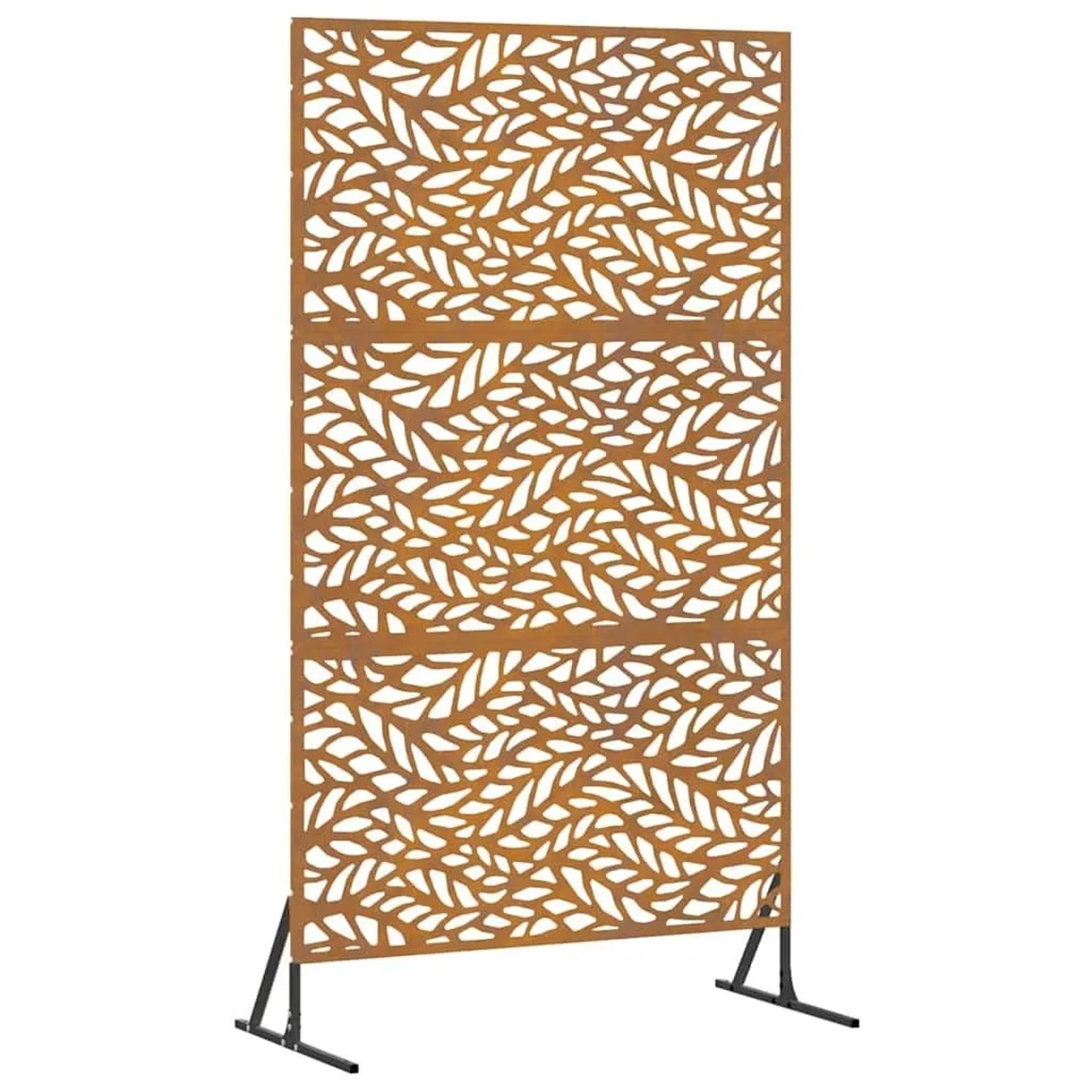 vidaXL Sichtschutz Grau 100 x 50 x 180 cm Wetterfeststahl 868562 günstig online kaufen