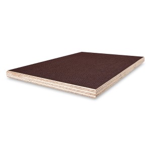Braune Siebdruckplatte Birke Twin, 250x125x1,8 cm, für Fahrzeugbau und mehr.