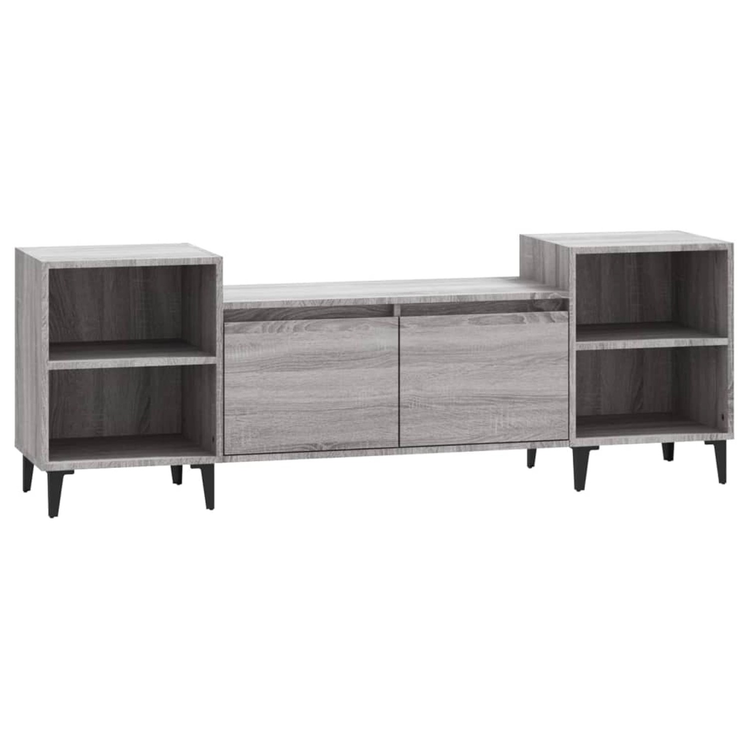 Vidaxl Tv-schrank Grau Sonoma 160x35x55 Cm Holzwerkstoff günstig online kaufen