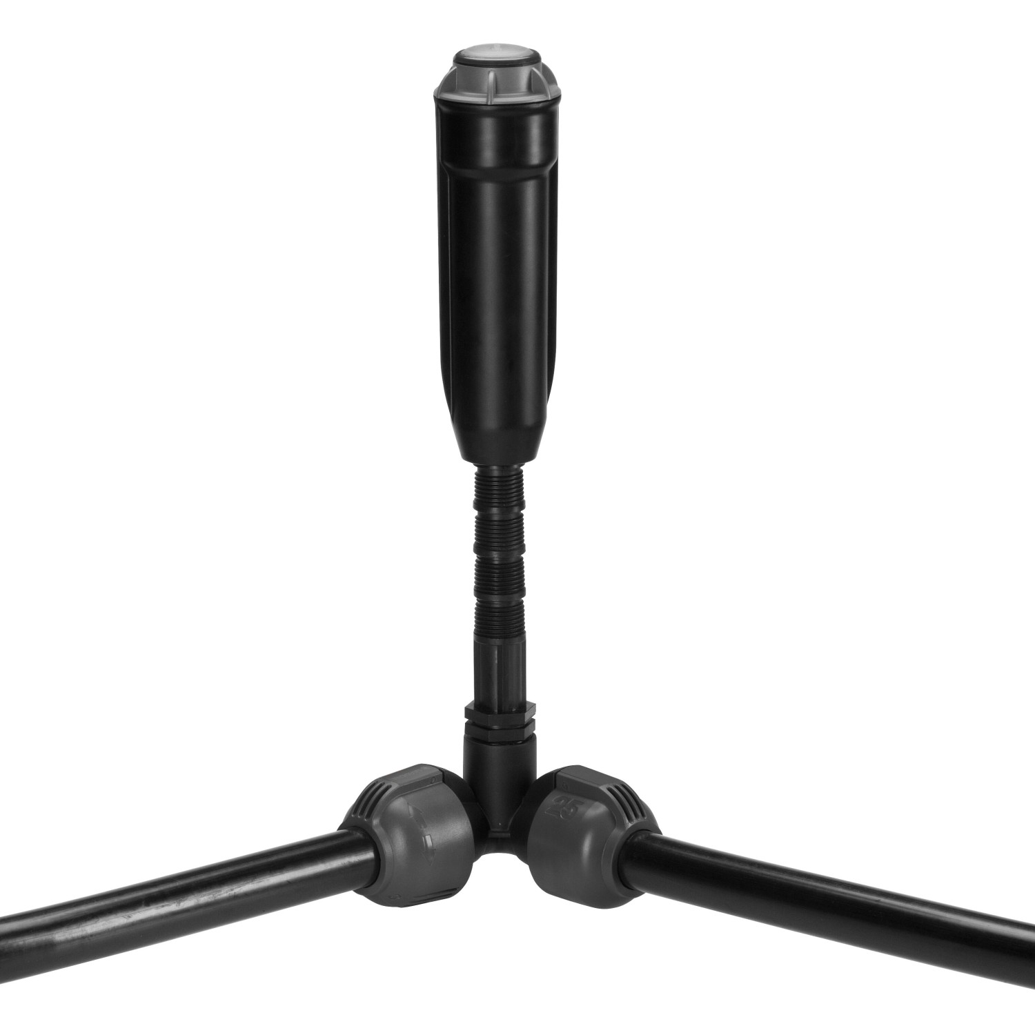Gardena Winkelstück für Sprinkler-Systeme, 25 mm x 19 mm Außengewinde, zur Eckmontage.