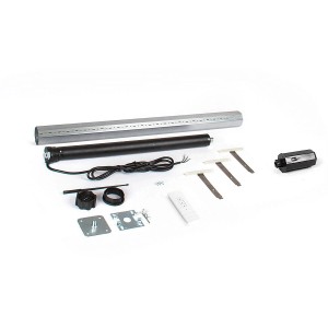 Avosdim Set: Achtkantwelle mit Funkmotor, Fernbedienung und Zubehör für Rollladensteuerung.