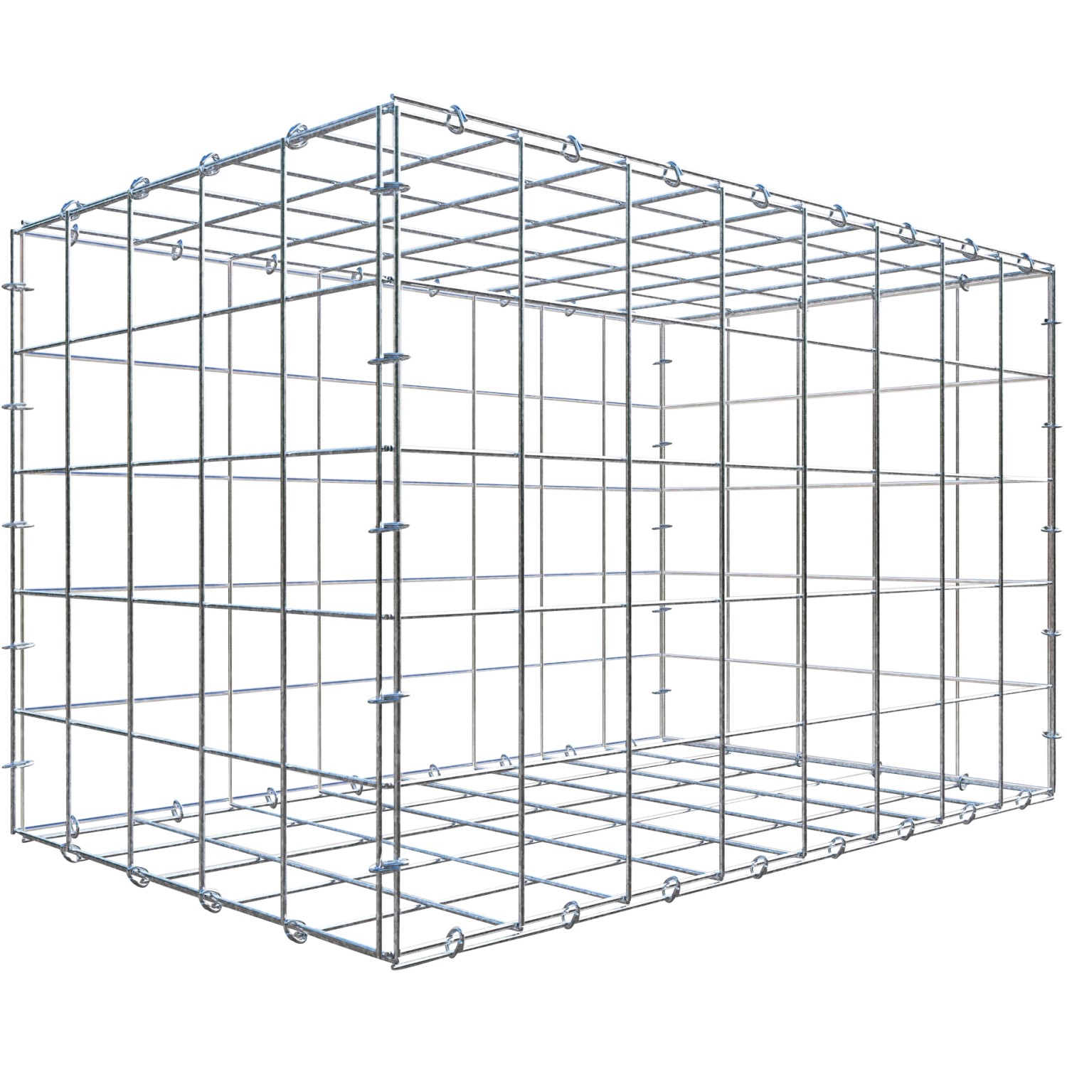 Thumbnail - Gabiona C-Ring-Gabione 50 x 80 x 50 cm Maschenw 10 x 10 cm