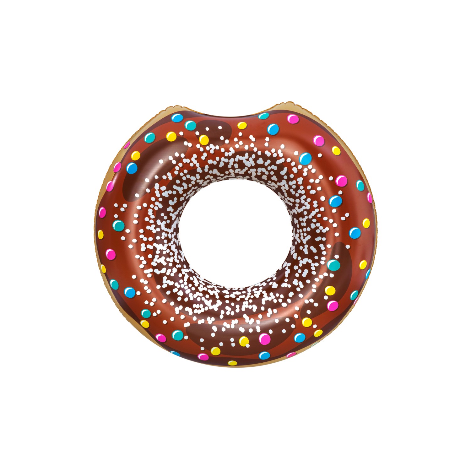 Bestway Schwimmring Donut, Ø 107cm, ab 12 Jahren, mit Schoko-Glasur und bunten Streuseln.