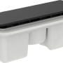 Ideal Standard Ablaufgarnitur Ultra Flat New, schwarz, für Dusch-Rinnenabläufe.
