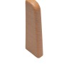 OBI Endstück Buche, 60x20 mm, für Sockelleisten, Zubehör für Laminat und Parkett.