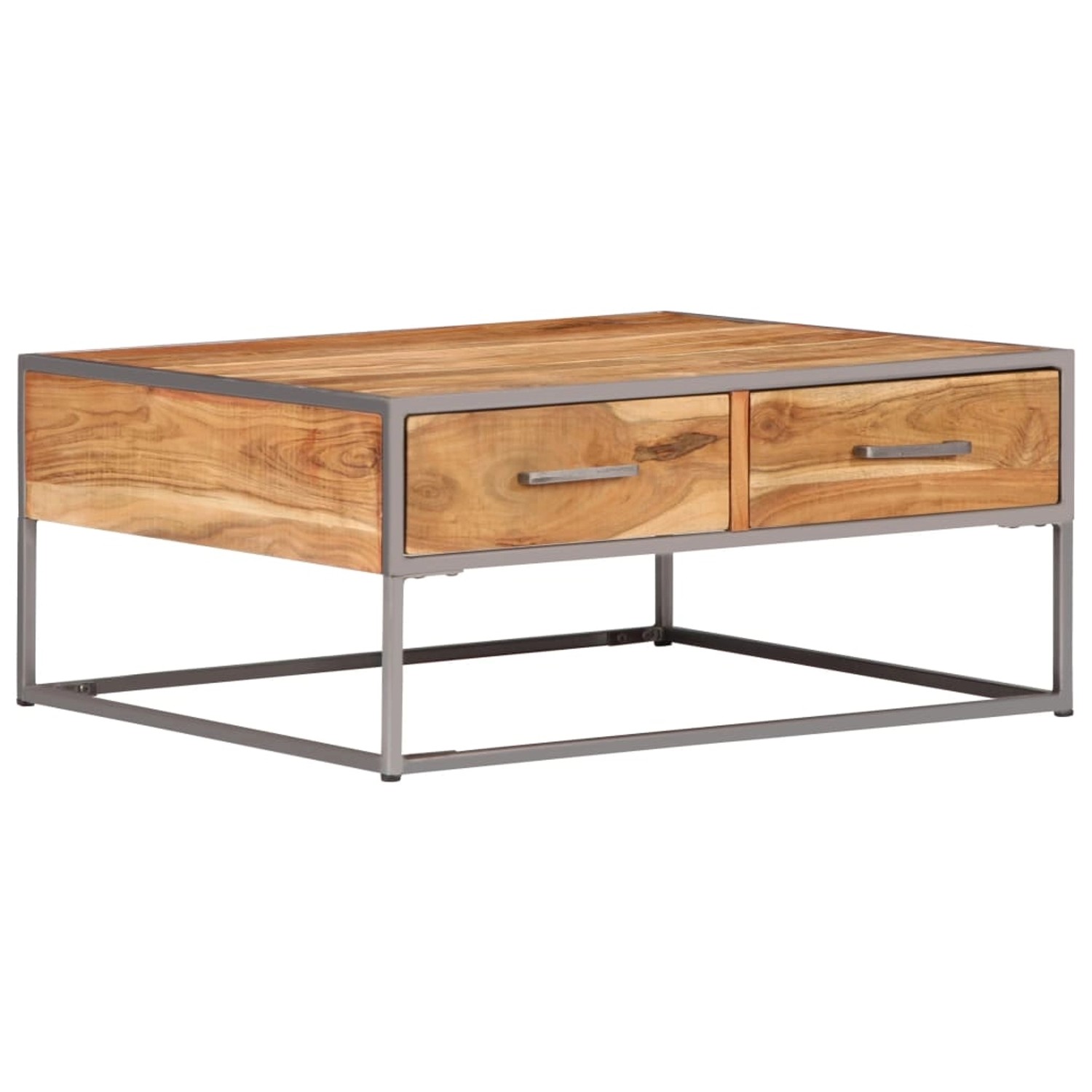 vidaXL Couchtisch 75x75x35 cm Massivholz Akazie 247585 günstig online kaufen