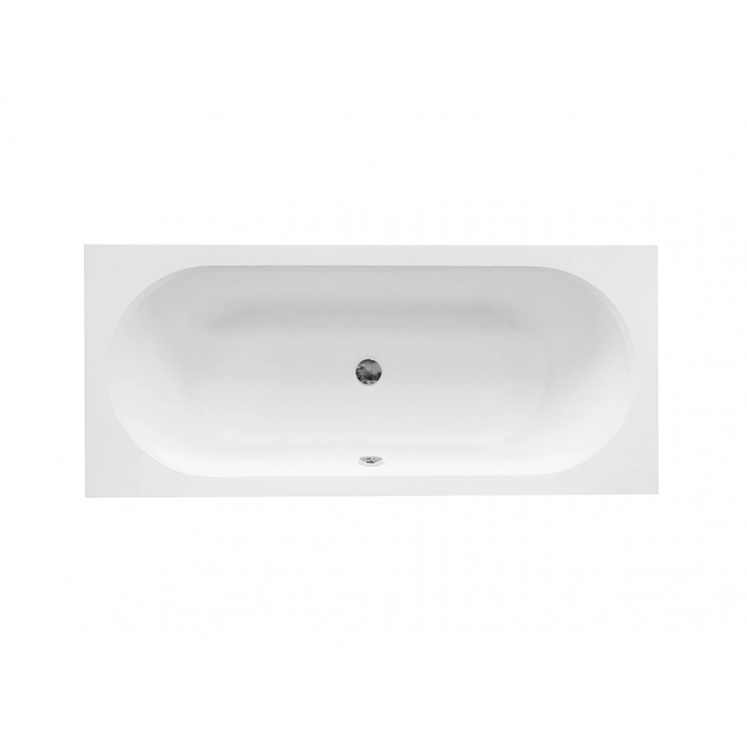 Bad Land Badewanne Rechteck VITAE 180x80 + Wannenträger + Bambus Badewannen günstig online kaufen