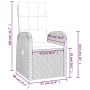 2er Set schwarze Gartenliegen aus Polyrattan mit Auflagen. Bequeme Sonnenliegen für Garten, Balkon oder Terrasse.