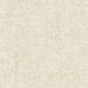 Creme-beige Leinentapete, Uni Vliestapete für Wohnraum, schlicht und natürlich.