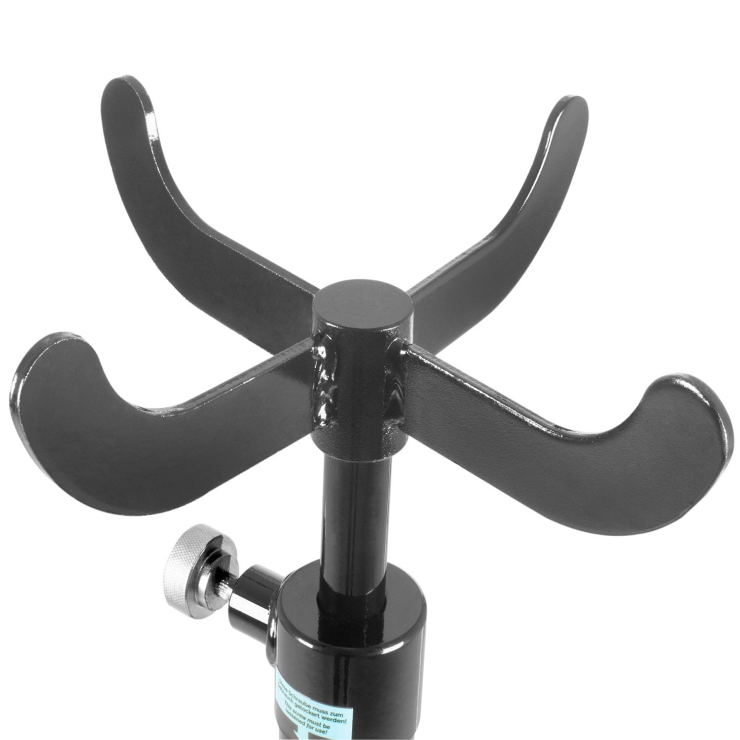 Detailaufnahme: STAHLWERK Getriebeheber TJ-500 ST, Autozubehör für Werkstatt und Garage.