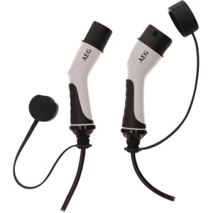 AEG Typ 2 E-Ladekabel, 7 m, mit Schutzkappe. Kabel für Elektroautos, Ladestation Zubehör.