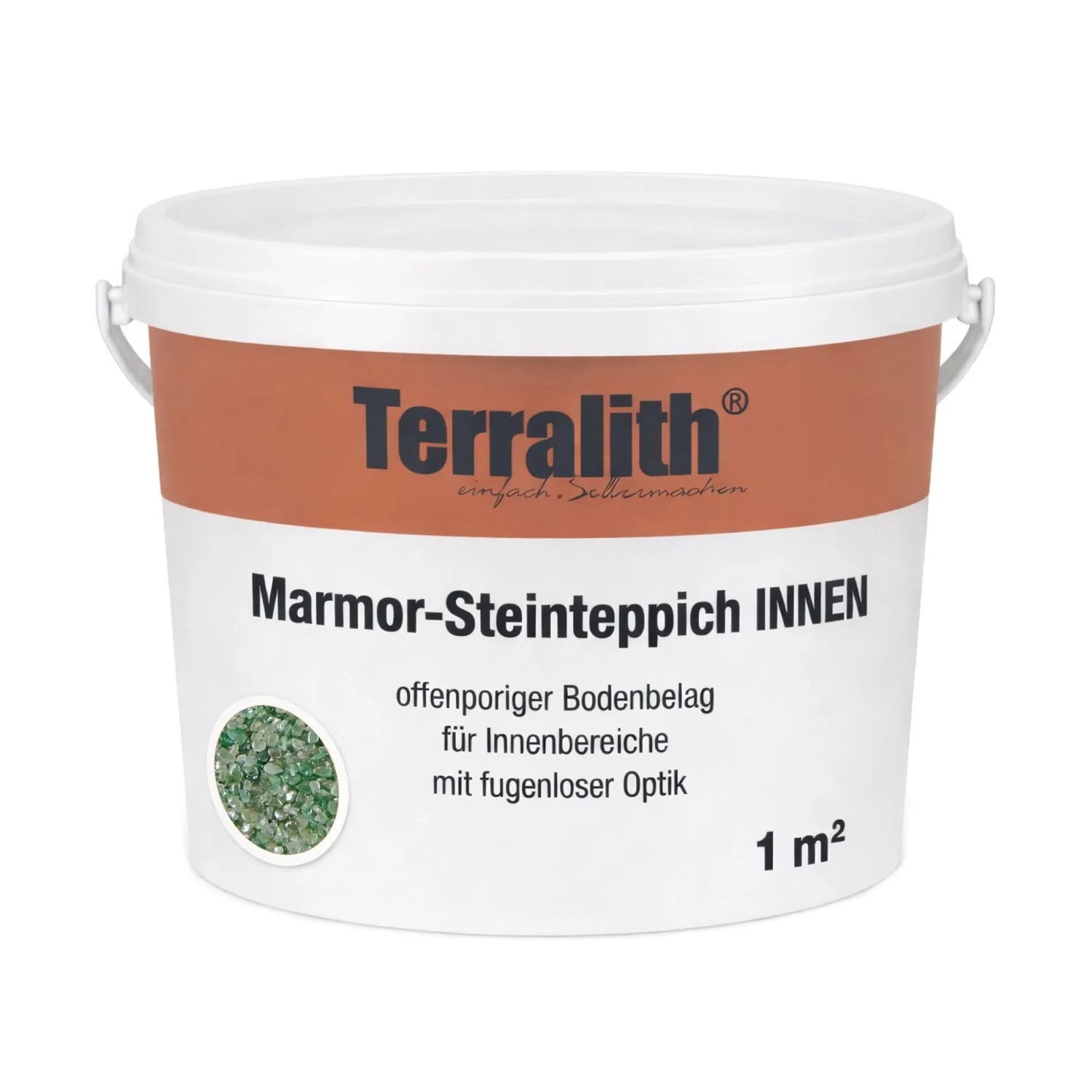 Terralith Edelsteinteppich Aventurin 1 m² Innen