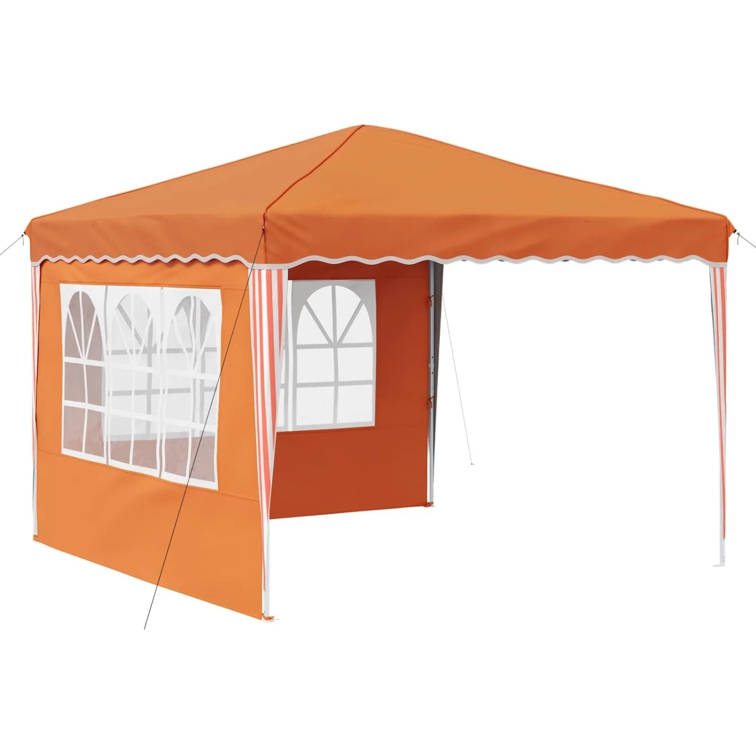 vidaXL Pop-up Partyzelt Orange 288 x 288 x 245 cm Oxford-Stoff 42019767