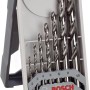 Bosch Stahlbohrer Set, 7-teilig, HSS-G, im Mini X-Line Koffer.