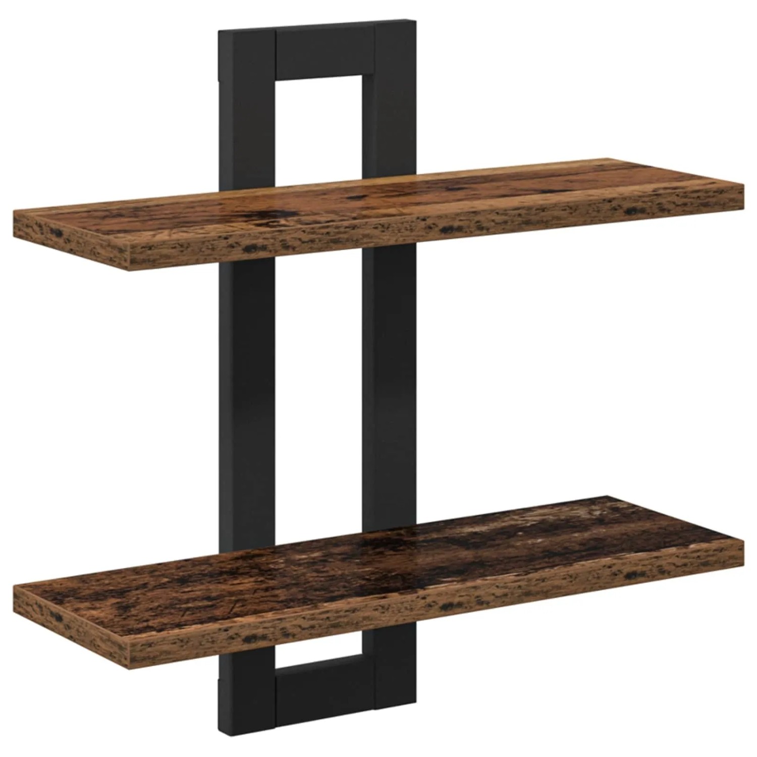 vidaXL Schweberegale Altholz 40 x 15 x 40 cm Holzwerkstoff 8012418