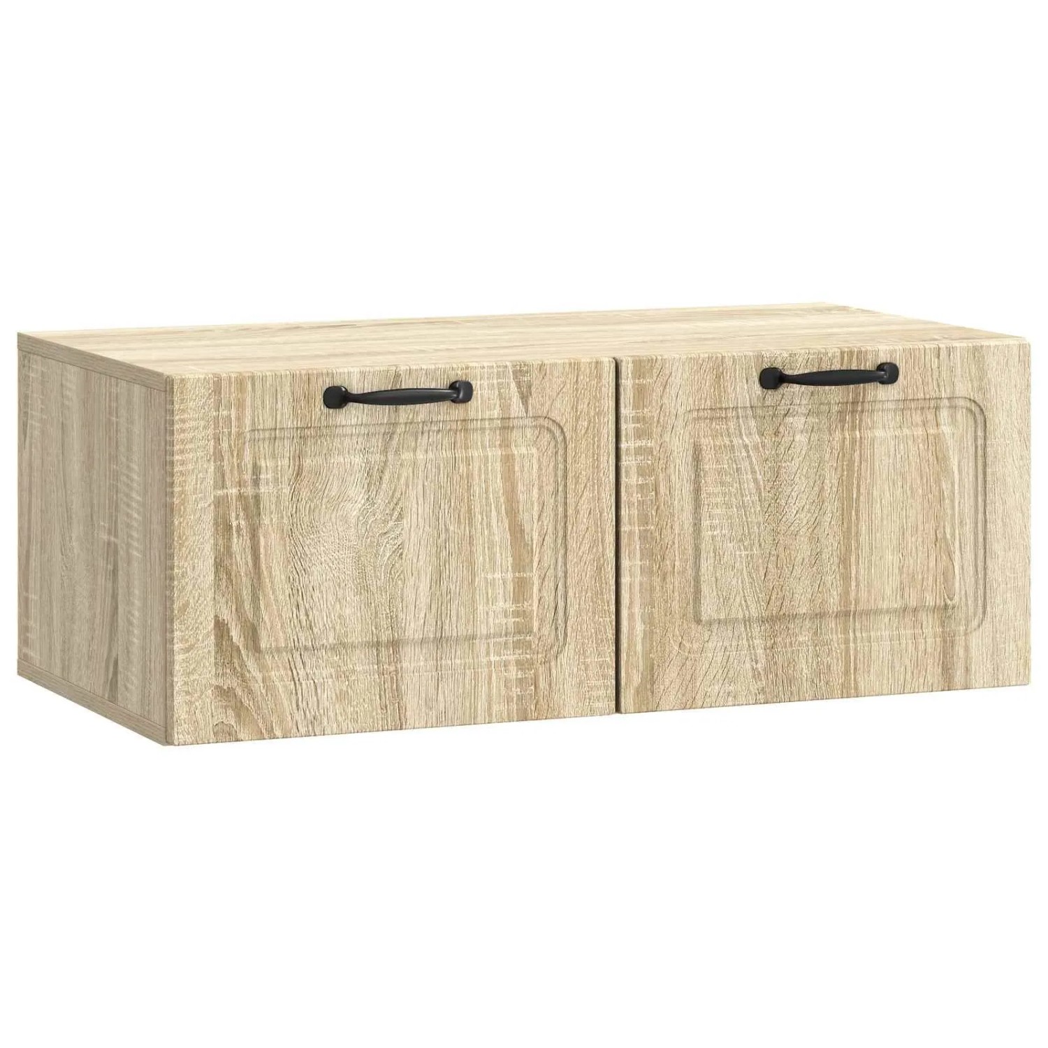 vidaXL Wandmontierter TV-Schrank Sonoma-Eiche 78,5 x 41 x 30 cm 899367