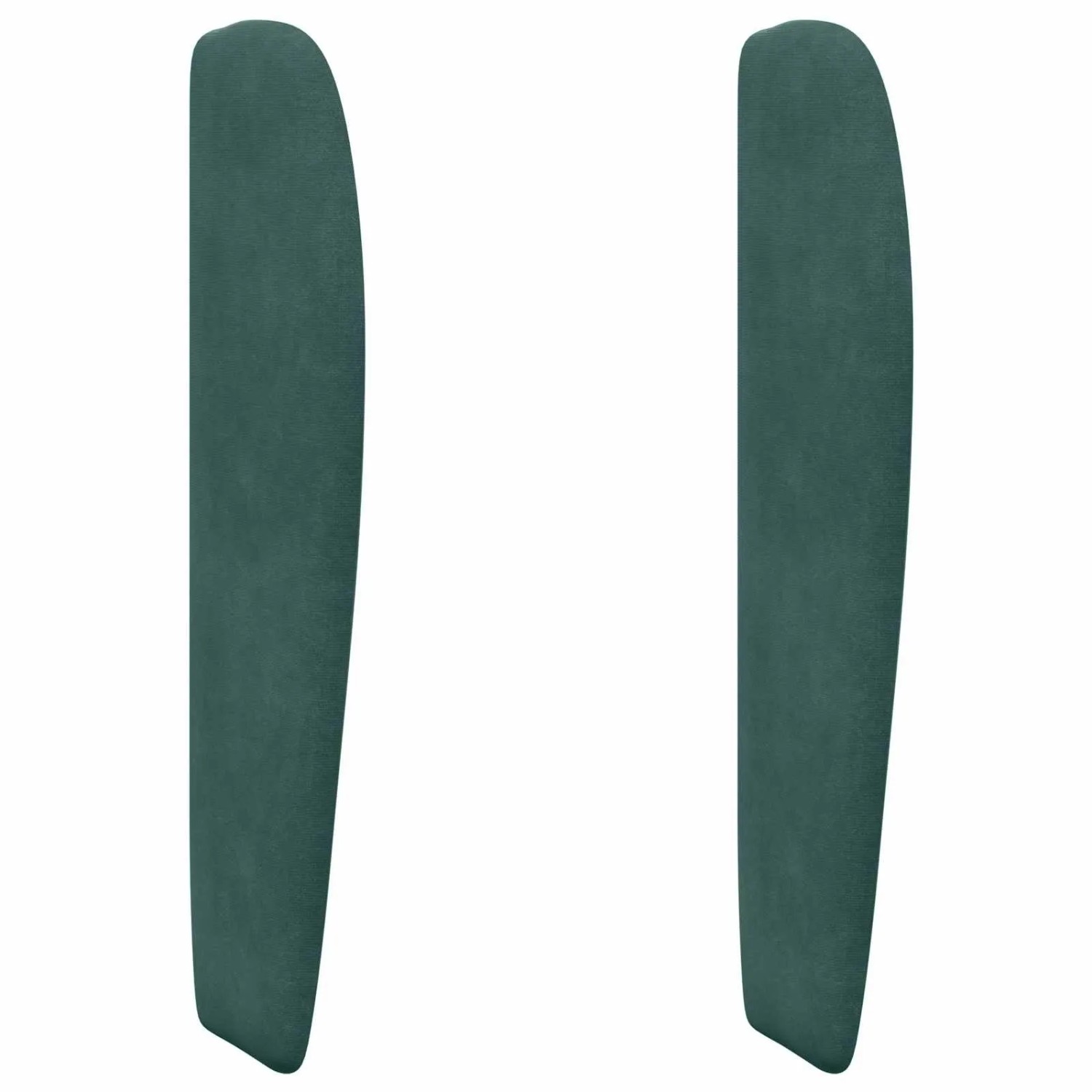 vidaXL Kopfteil Ohr Grün 80 x 23 x 6 cm Samt 346573