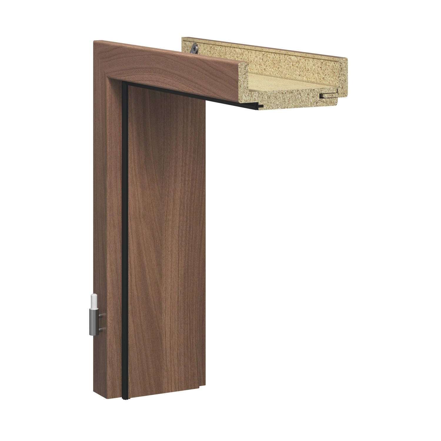 Zarge GA736 Dekor Holznachbildung Nussbaum 61 x 98,5 x 31 cm Anschlag R günstig online kaufen