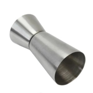 Ich-Zapfe Jigger Cocktail-Messbecher aus Edelstahl, 20/40 ml, für präzise Dosierung.