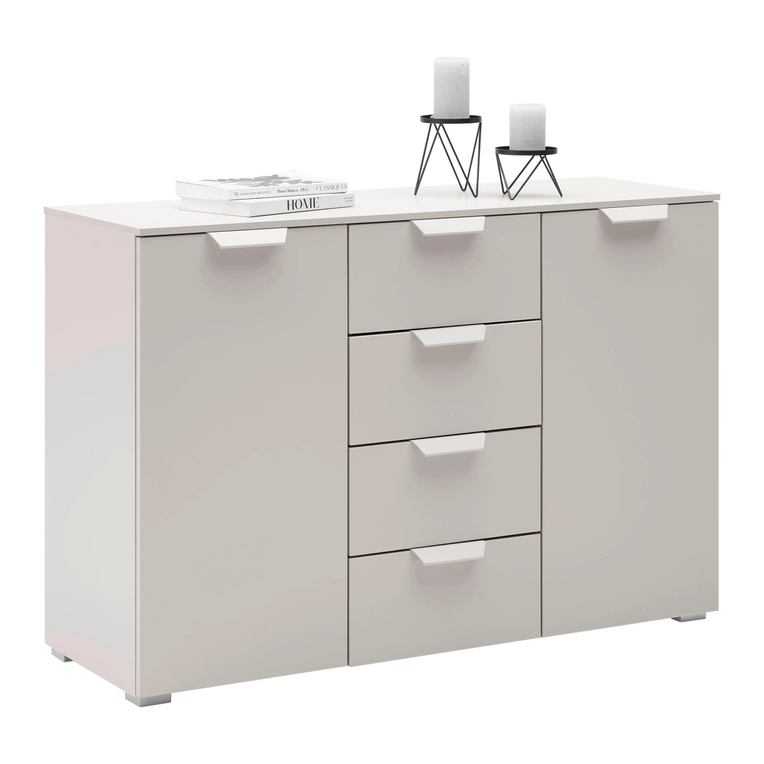 Premium Living Kommode Briona Champagnerfarben