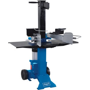 Scheppach Holzspalter HL730, stehender 7-Tonnen-Spalter mit Transporträdern.