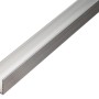 U-Profil aus Aluminium, 15x15x1000 mm, ideal als Schutz und Stütze für Konstruktionen.
