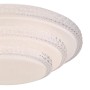 Weiße LED-Deckenleuchte Magnifique, Ø 49,5 cm, dimmbar mit SmartLight Funktion.