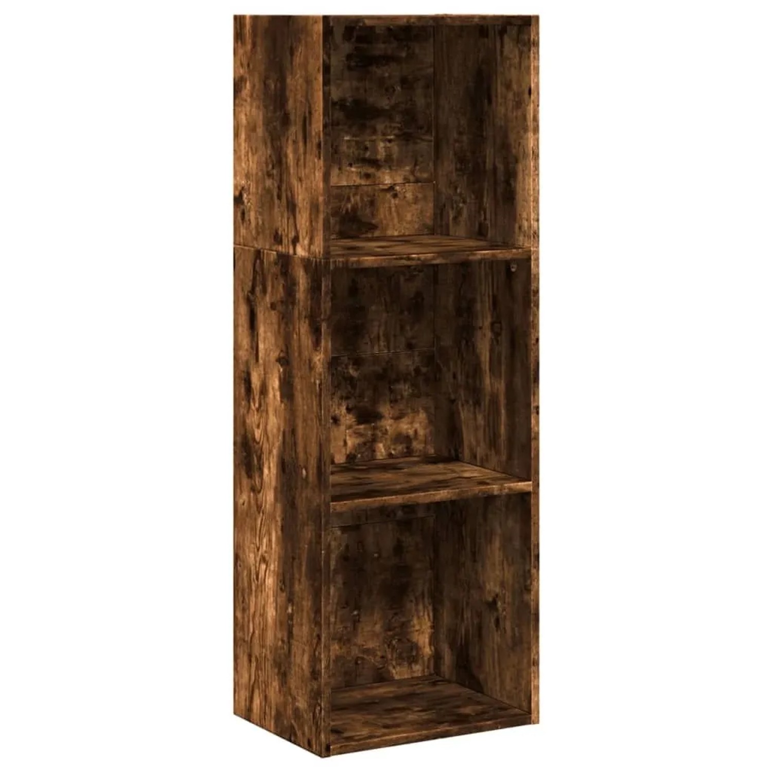 vidaXL Bücherregal Räuchereiche 40x30x114 cm Holzwerkstoff 857871 günstig online kaufen