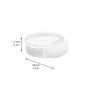 Transparenter Wagner Bodentürstopper Clear, Ø 50 mm, Höhe 55 mm, selbstklebend.