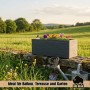 BigDean Pflanzkübel Vulkano 72L Rechteckig Blumenkasten Mit Wasserspeicher_6