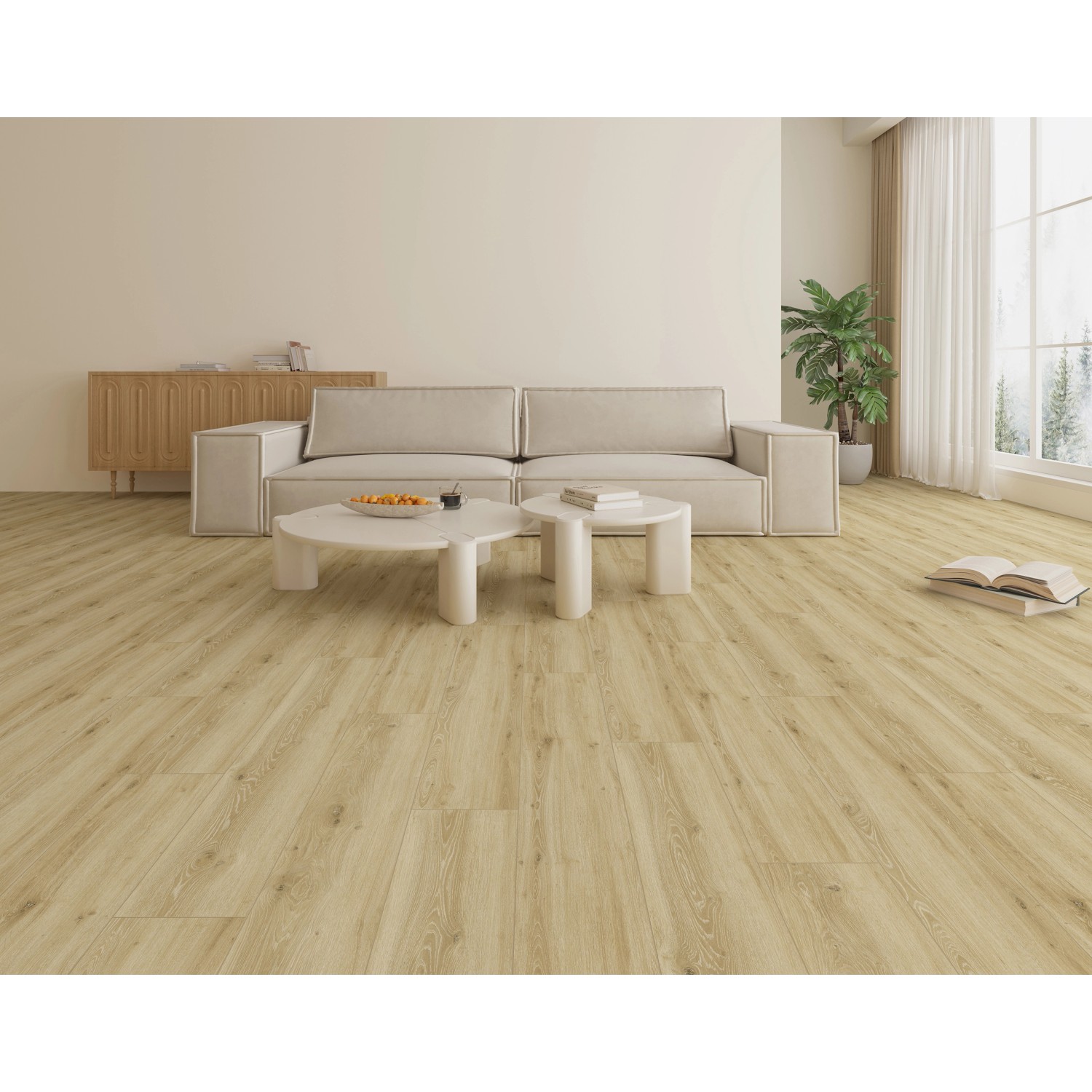 ClickVinylboden Landhausdiele Eiche Studio bei OBI