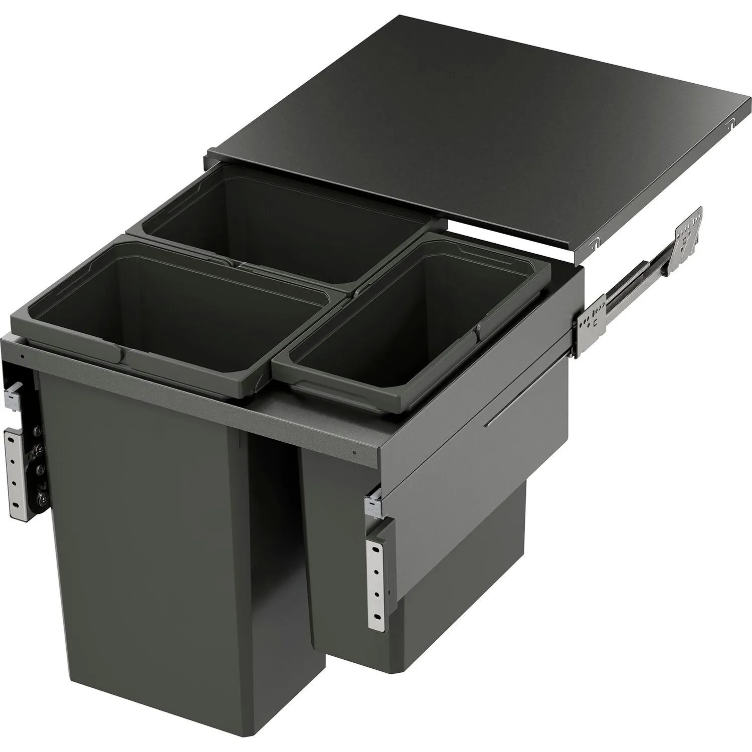 Vauth-Sagel Abfalltrennsystem Envi Space Xx Pro Korpusbreite 600 mm Lava