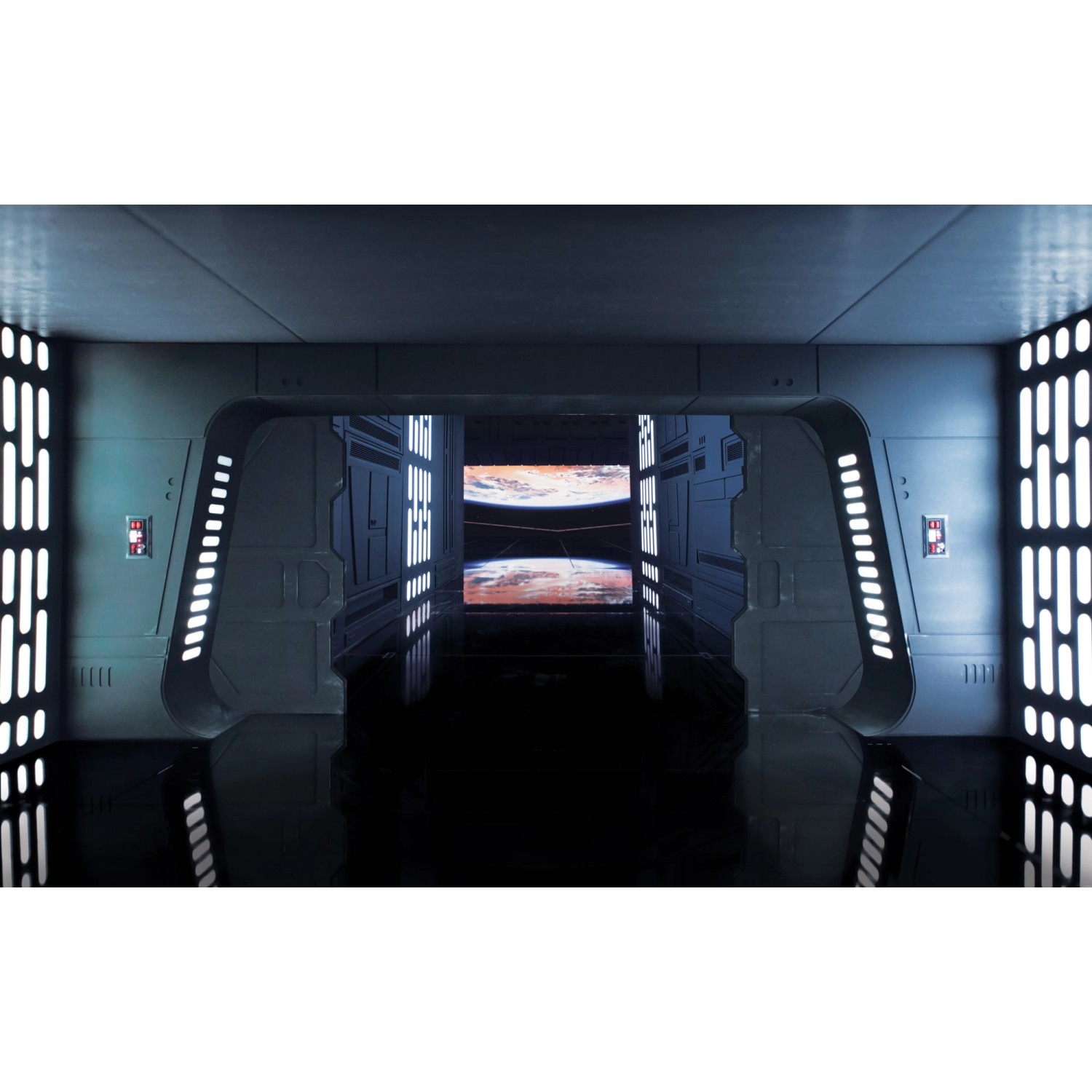 Komar Fototapete Vlies Star Wars Death Star Floor  400 x 250 cm