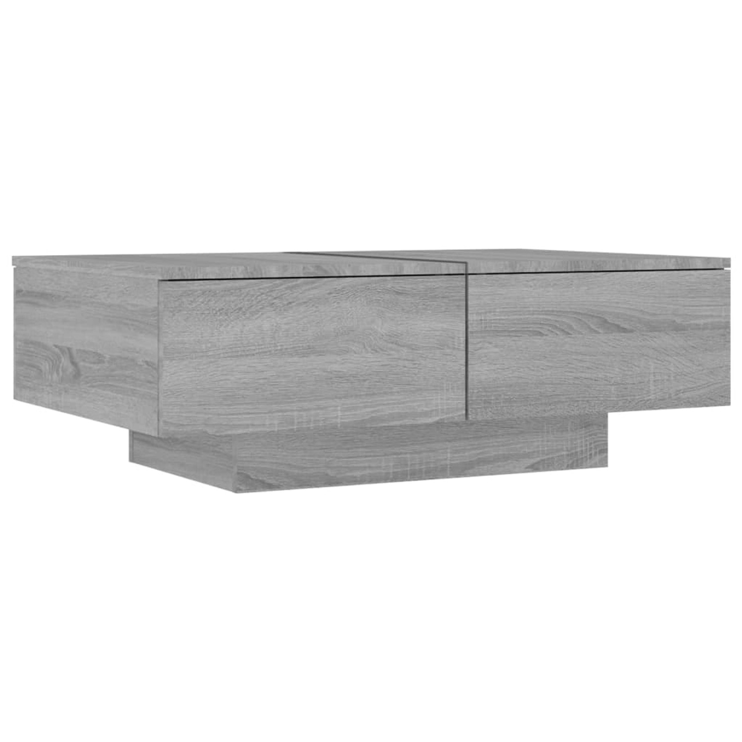 vidaXL Couchtisch Grau Sonoma 90x60x31 cm Holzwerkstoff günstig online kaufen