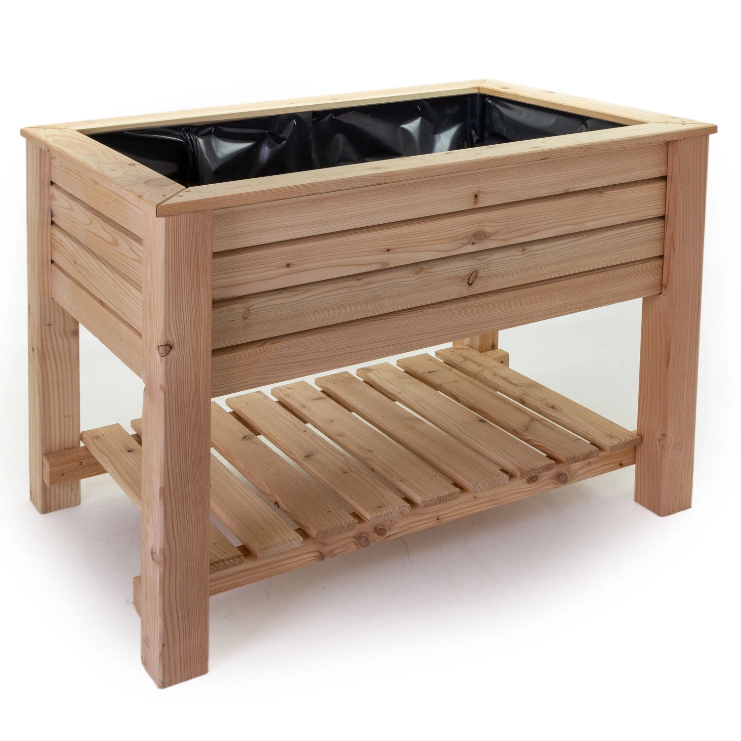 HolzFee Primus Tisch Pflanzkasten Hoch 90 x 58 x 75 cm
