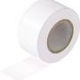 Weißes Isolierband, 25mm x 10m, für Elektroinstallationen und Isolierarbeiten.