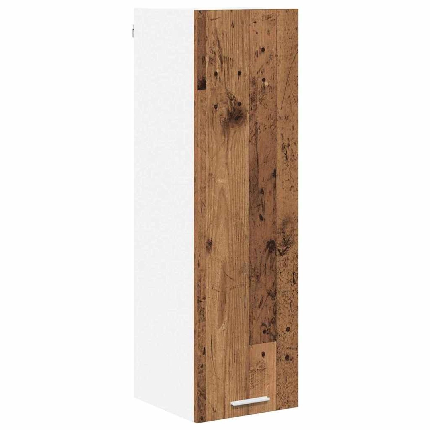vidaXL Hängeschrank Riga Altholz 30 x 31 x 100 cm Holzwerkstoff 884336