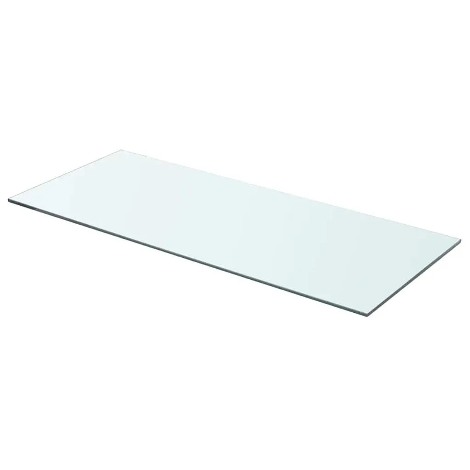 vidaXL Regalboden Glas Transparent 70x30 cm 243831