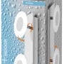 Ledvance Smart+ WiFi Wandleuchte Orbis Wall Wave IP44 32cm, Bad-Wandleuchte im Karton.