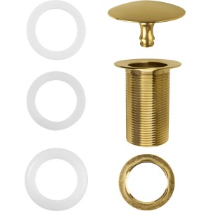 baliv Schaftventil SV-3460 Gold Matt für Waschtisch und Bidet
