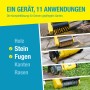 Gloria MultiBrush speedcontrol Plus: Elektro-Oberflächenbürste für Holz, Stein, Fugen, Kanten und Rasen.
