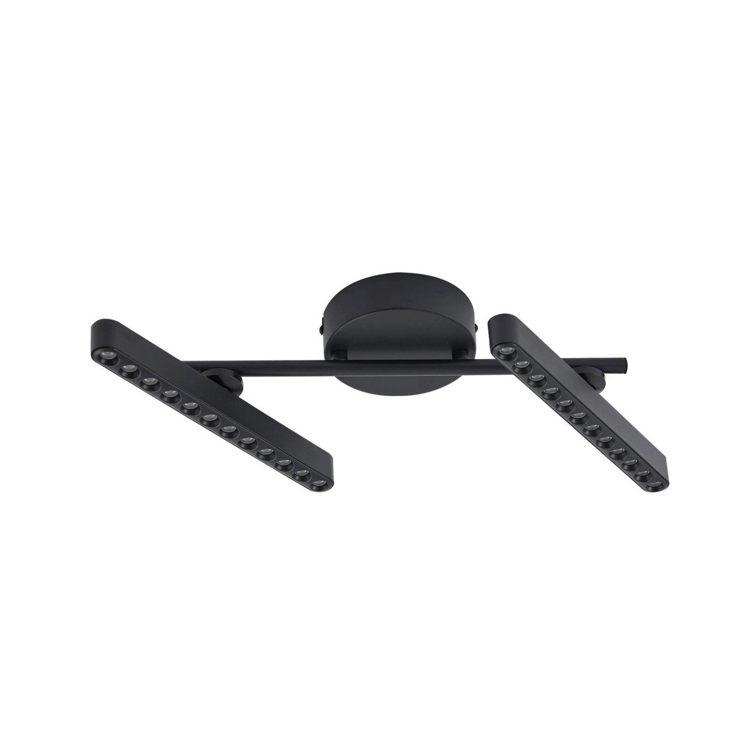 Lindby LED Deckenlampe Eldrin 10029263 Dimmbar Modern in Schwarz aus Metall günstig online kaufen