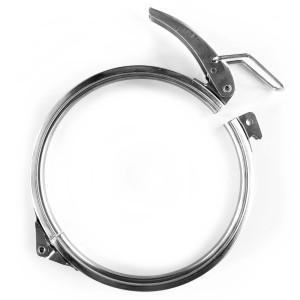 Summer Fun Spannring aus Metall für 6-Wege Ventil mit Klappverschluss.