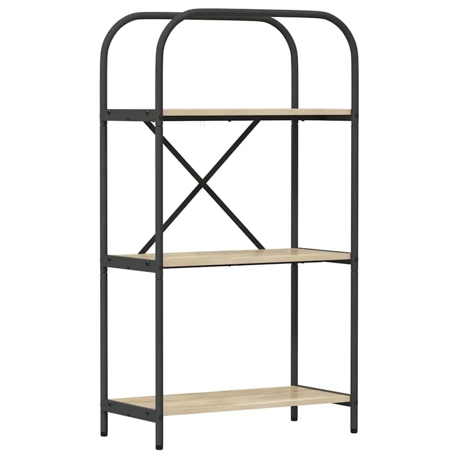 vidaXL Bücherregal Sonoma-Eiche 60 x 30 x 109 cm Holzwerkstoff 879864 günstig online kaufen