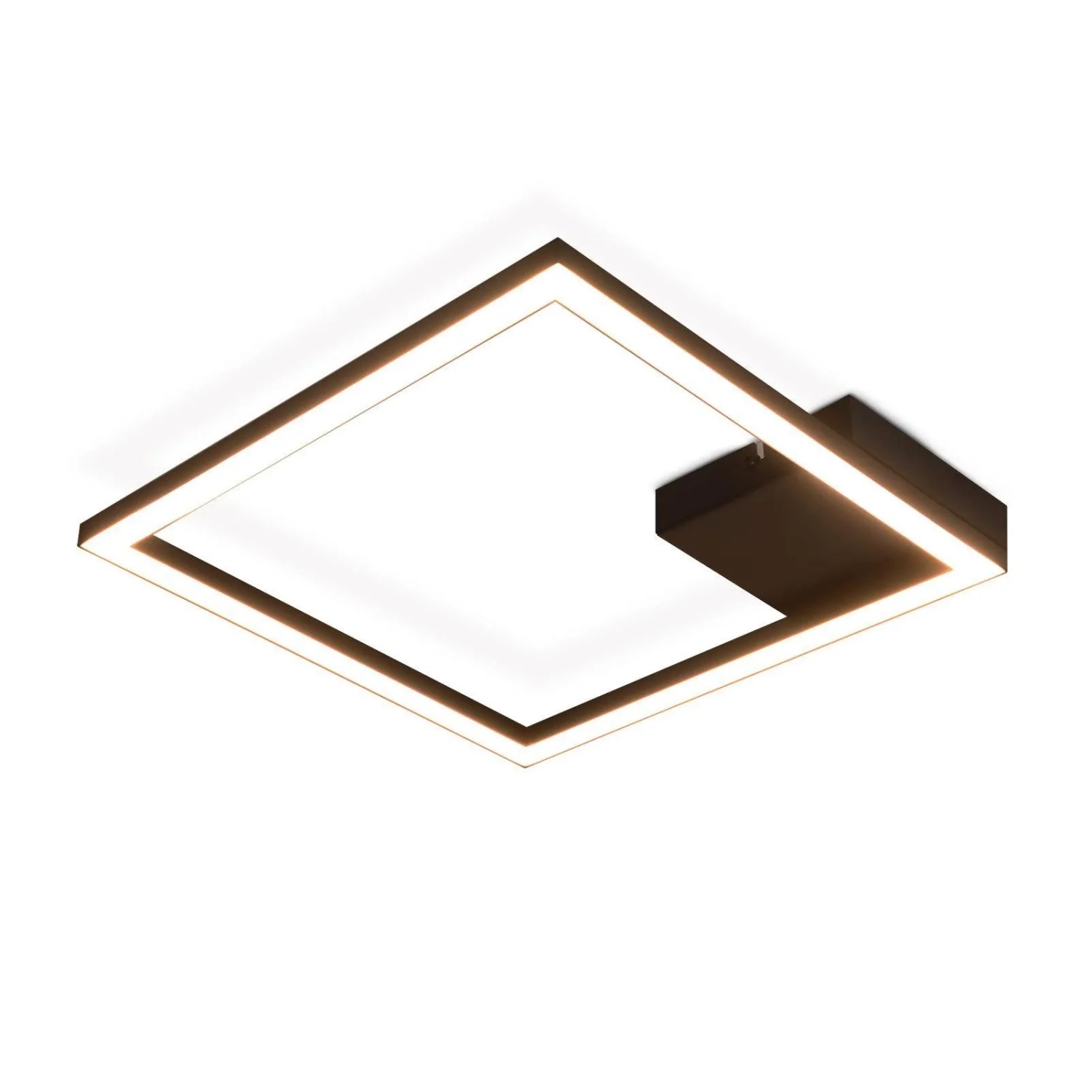 NETTLIFE LED Deckenleuchte aus Metall L29Schwarz