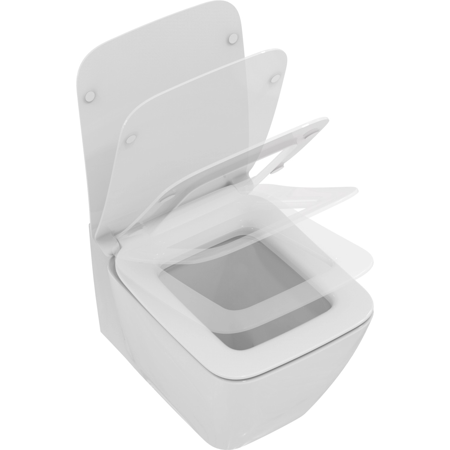 Ideal Standard Wand-WC-Set Strada II Tiefspüler Weiß Spülrandlos AquaBlade günstig online kaufen