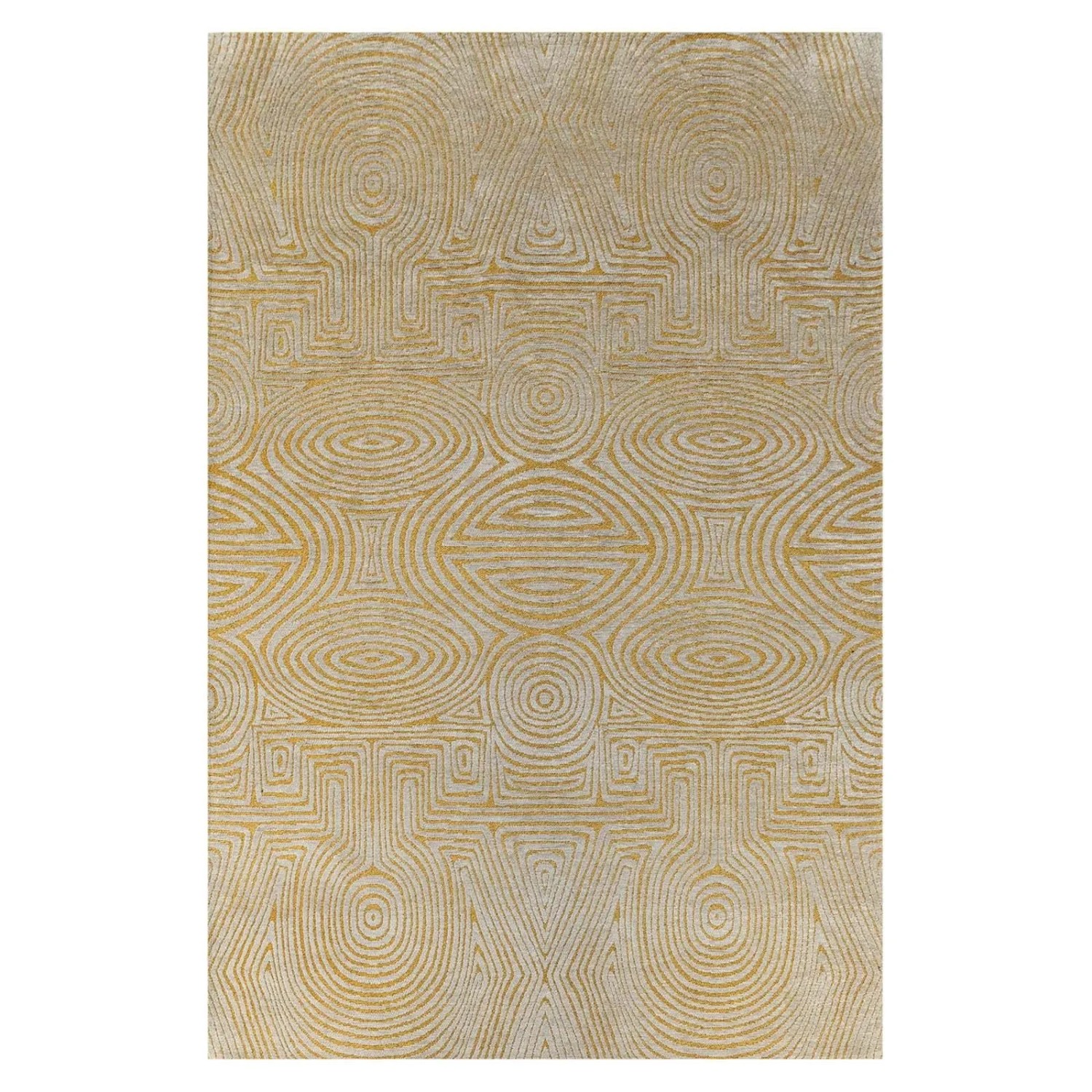 Lola&Moi Teppich Golden Beach Gold 170x240cm