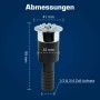 Kerry Electronics LED-Wasserspielleuchte Warmweiß 1/2 & 3/4 mit Wechsel-LED-Modul_7